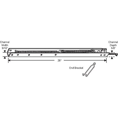 Strybuc 28in Channel Balance 62-274-4